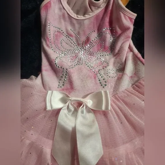 Girl's 4-5 Years Red Pink Lot of 2 Dresses NWT Knit Works & Popatu - Picture 12 of 16